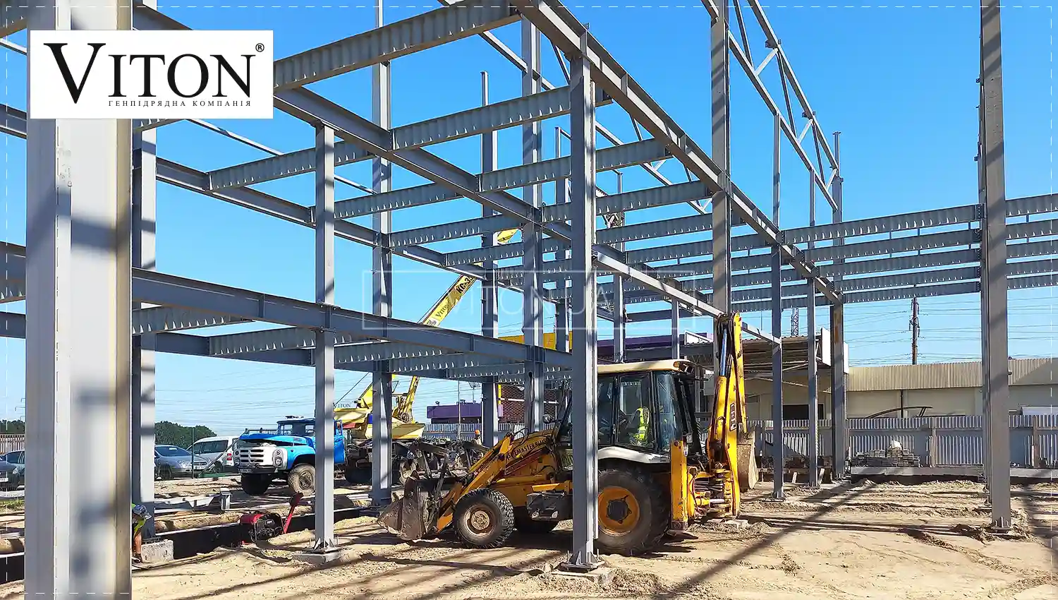 Застосування гофробалки у швидкомонтованих будівлях від VITON.
