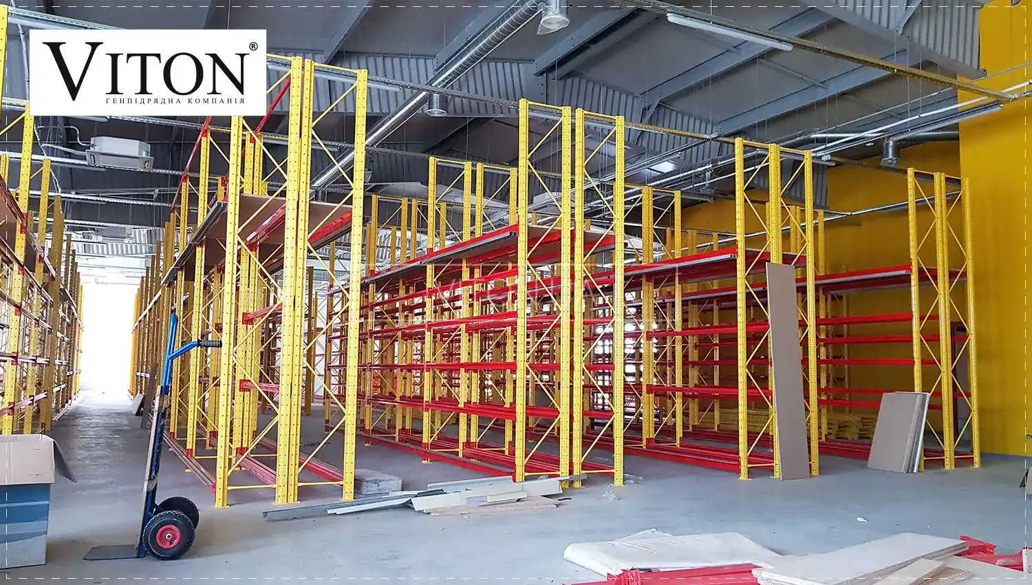 Швидкомонтовані склади з металоконструкцій на болтових з'єднаннях від генпідрядника «Вітон».