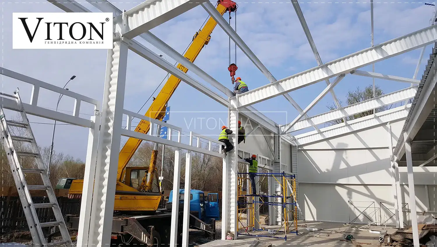 Застосування швидкомонтованих споруд у різних галузях.