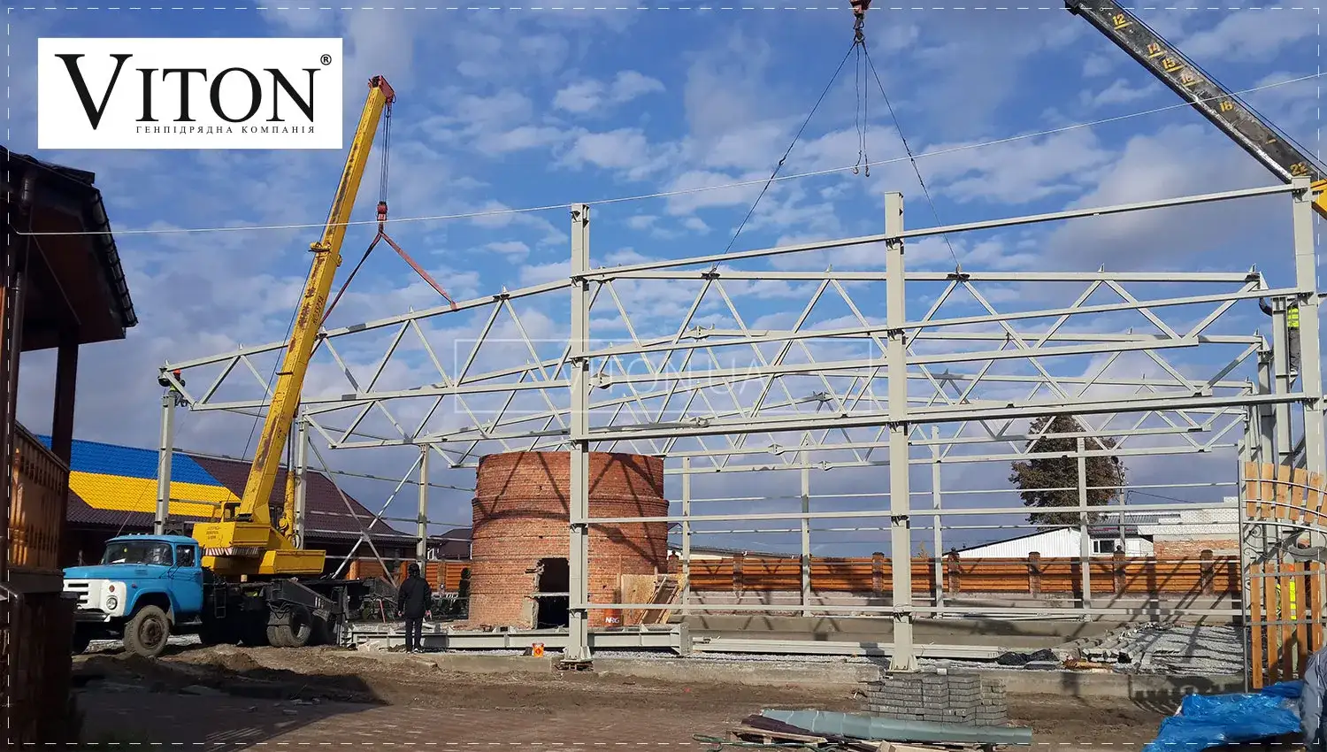 Основні етапи будівництва швидкомонтованих будівель з металоконструкцій.