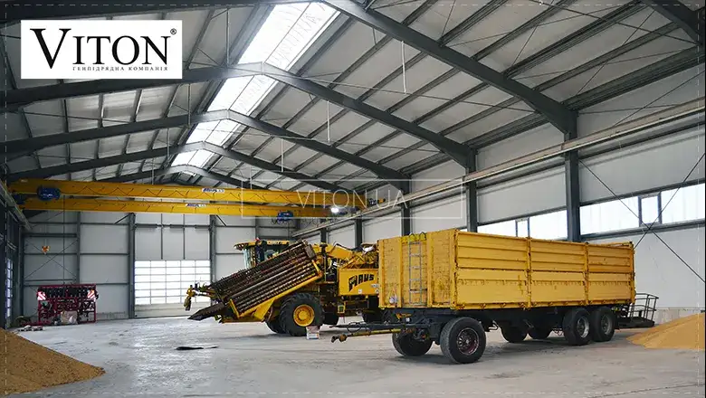 Ангарів для сільгосптехніки